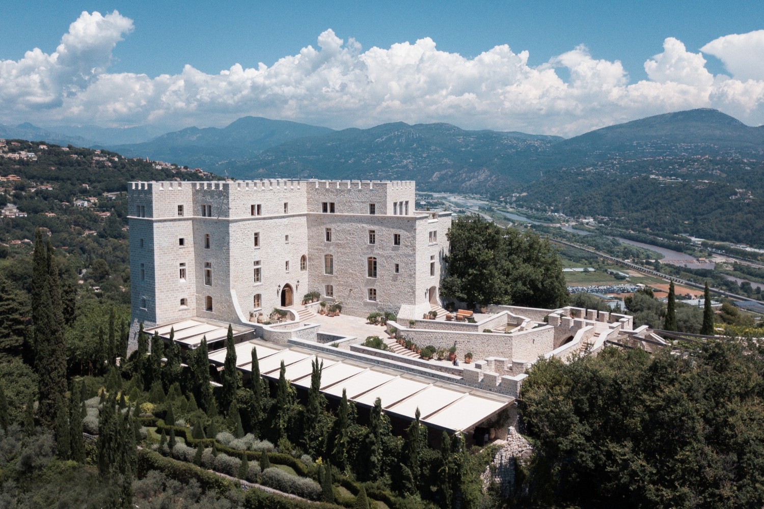 Airsnap | Photo et vidéo de mariage — Emily & Chris, Château Saint Jeannet, French Riviera