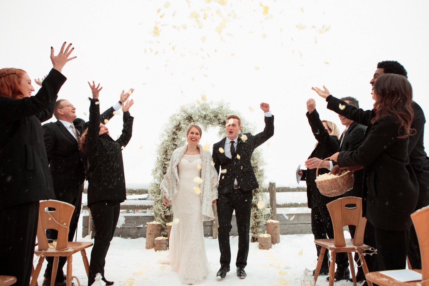 Airsnap | Photo et vidéo de mariage — Katrina & Zac, Chamonix