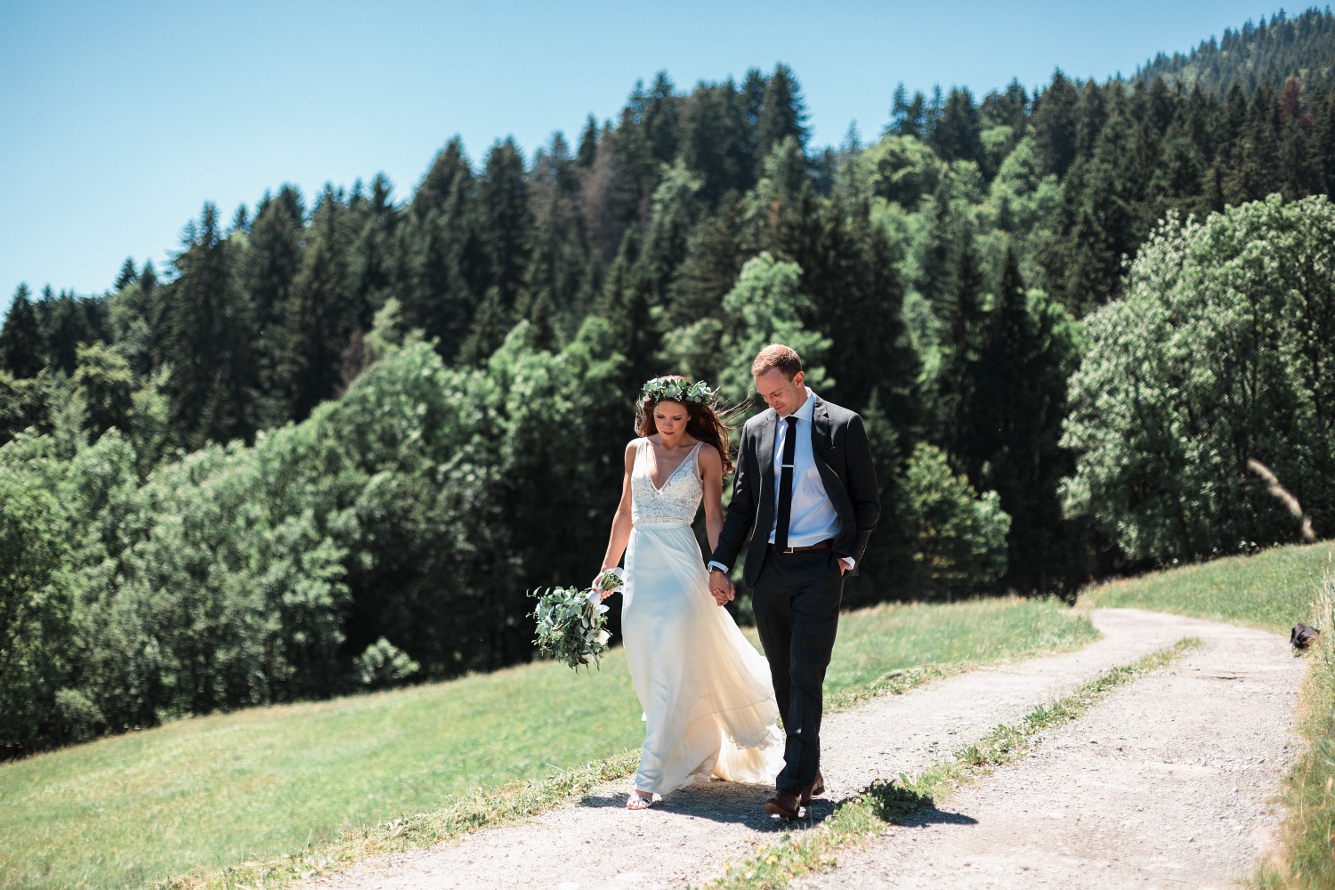 Airsnap | Wedding Photo & Video — Laura & David, French Alps