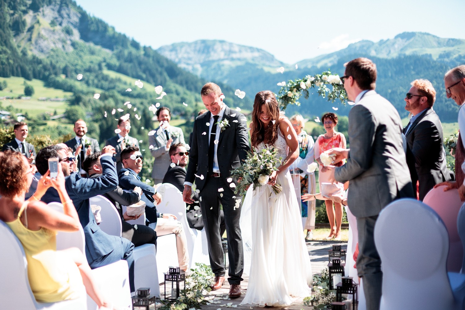 Airsnap | Wedding Photo & Video — Laura & David, French Alps