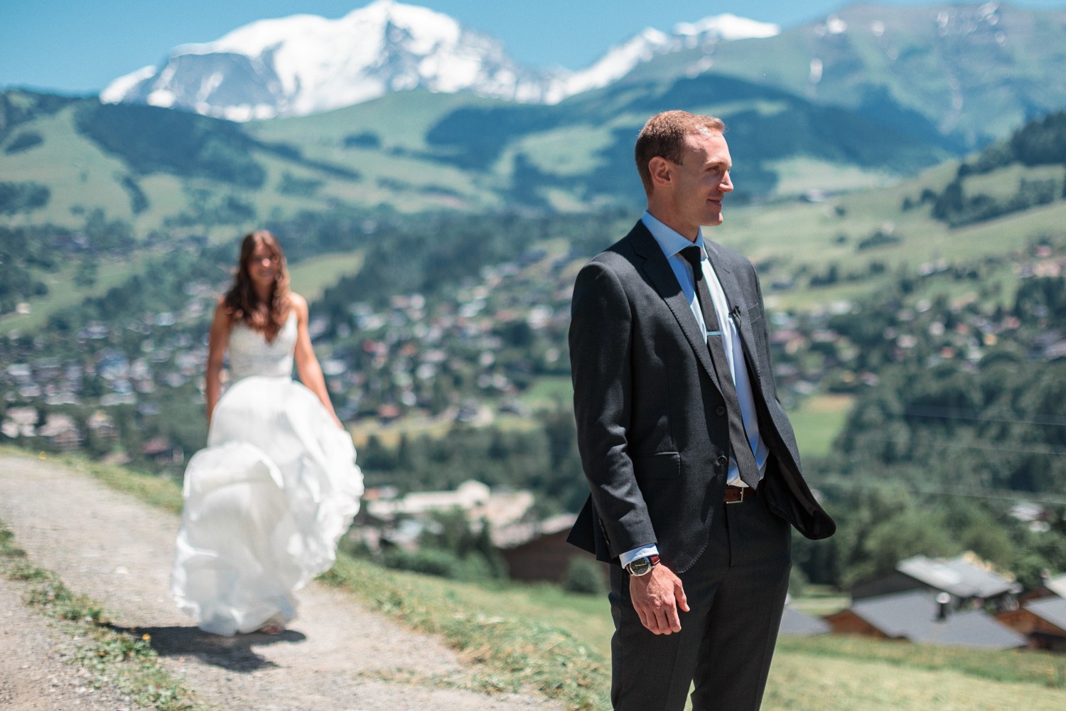 Airsnap | Wedding Photo & Video — Laura & David, French Alps